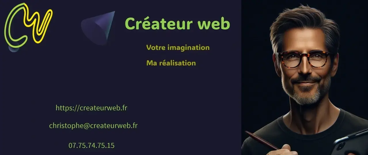 Carte de visite de createurweb.fr